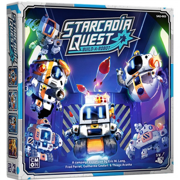 Настільна гра Starcadia Quest: Побудуй робота (Starcadia Quest: Build-a-Robot) EN