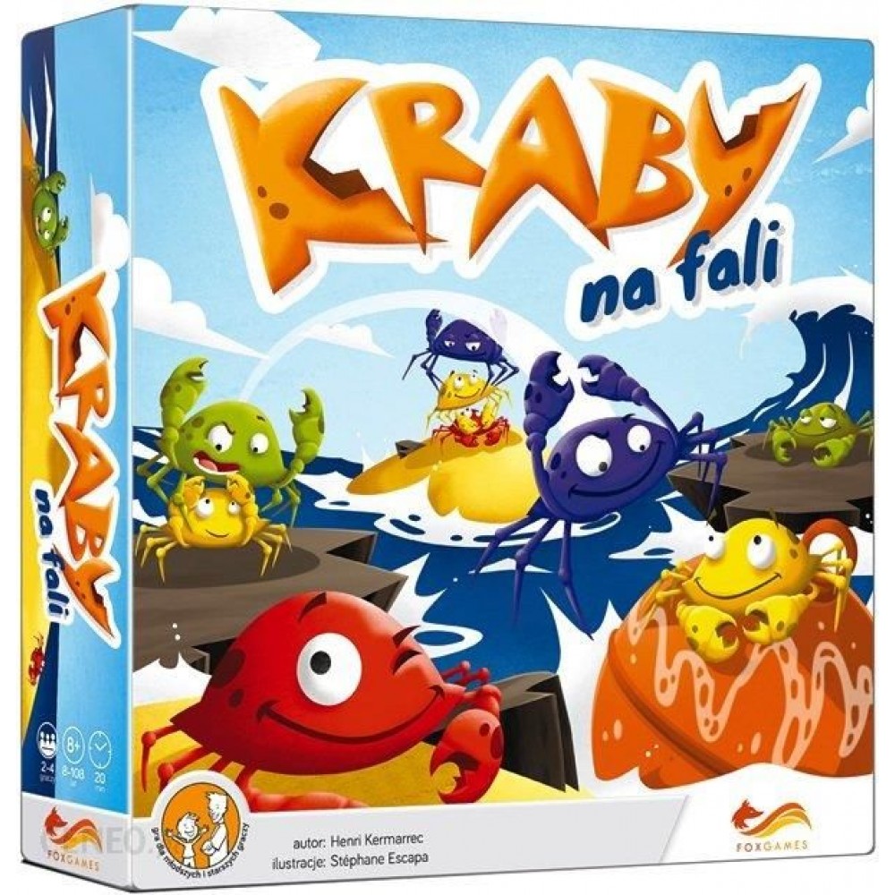 Настільна гра Crab Stack / Crabz (Краби на хвилі) PL