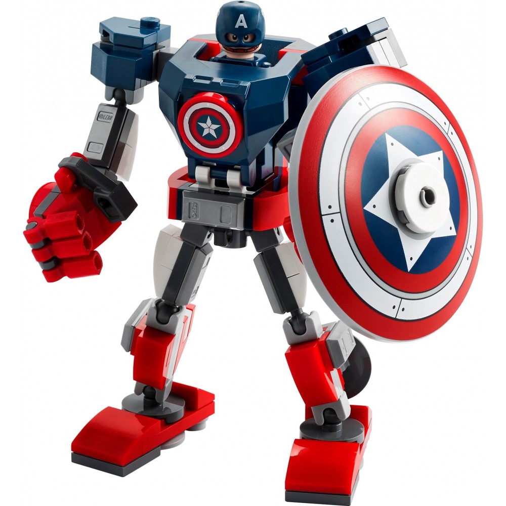 Конструктор bela 11632 Капітан Америка: робот (аналог Marvel 76168)