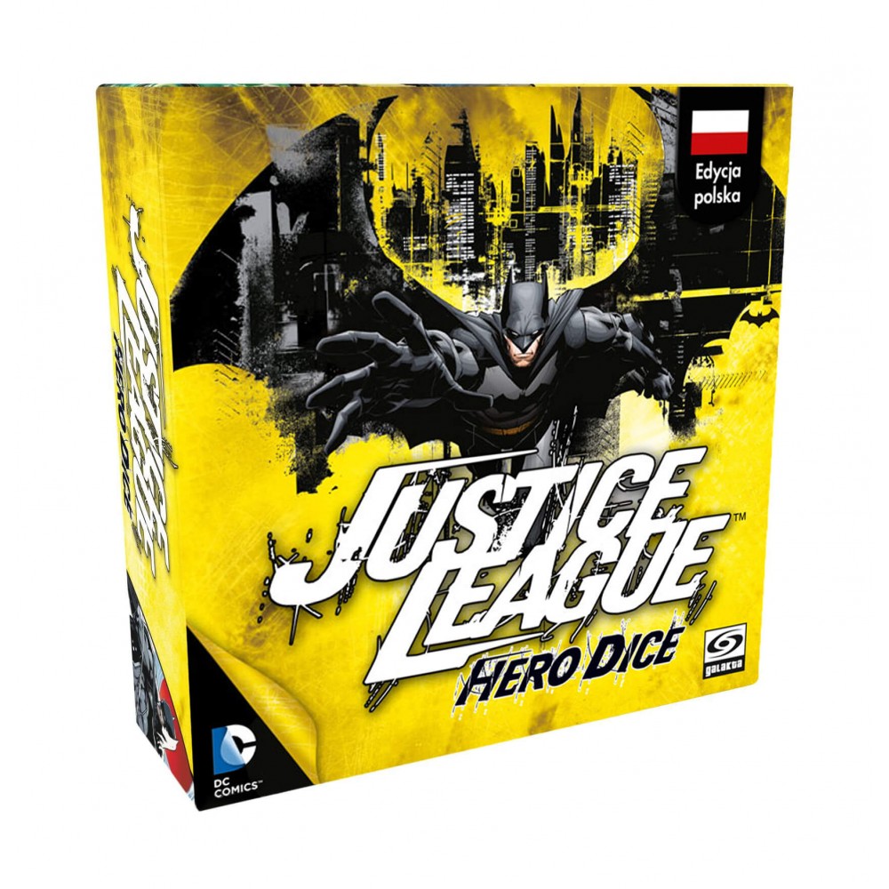 Настільна гра Justice League: Hero Dice - Batman (Ліга Справедливості: Героїчні Кубики - Бетмен)