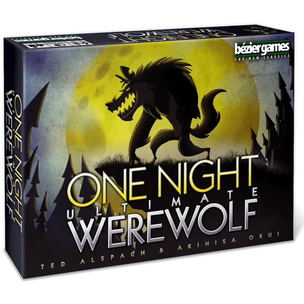 Настільна гра Перевертень. Одна ніч (One Night Ultimate Werewolf) EN