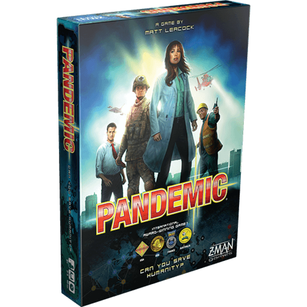Настільна гра Pandemic (Пандемія)