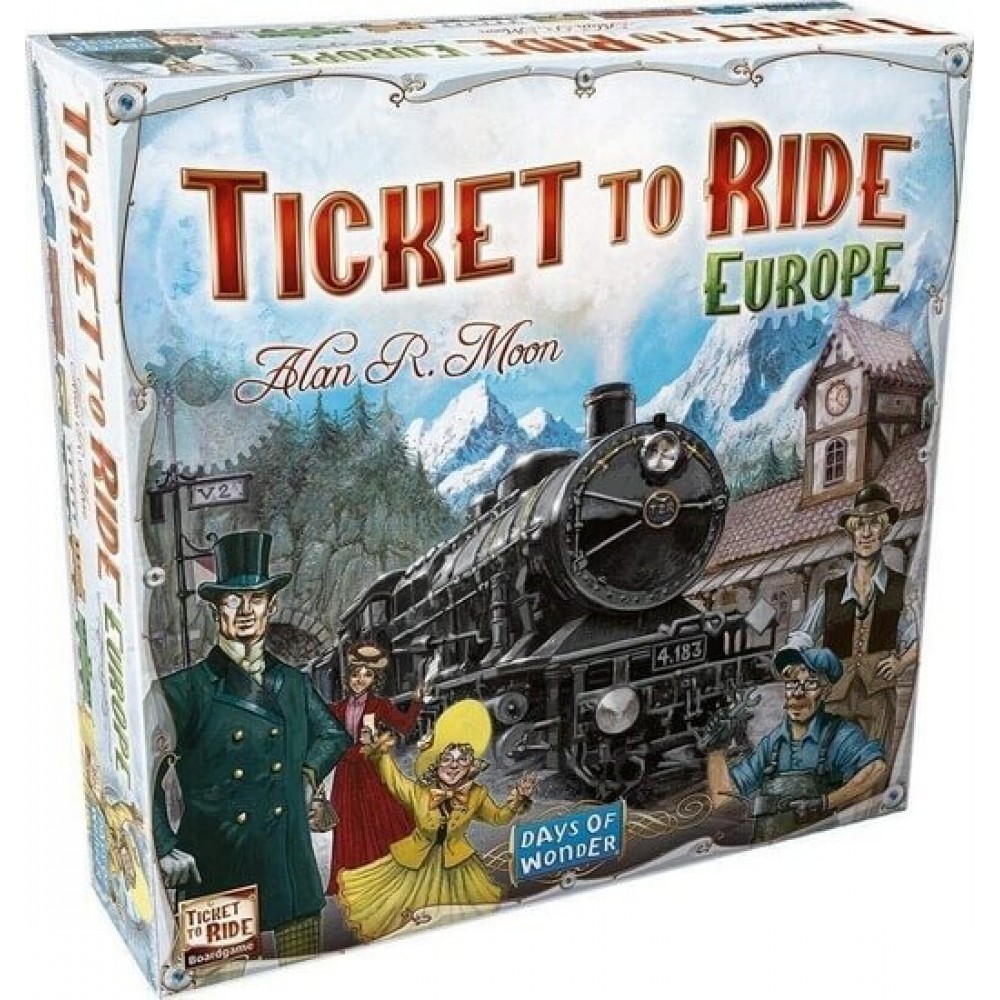 Настільна гра Ticket to Ride: Europe (Квиток на Поїзд: Європа)