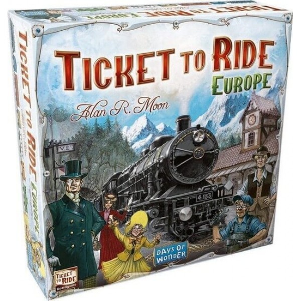 Настільна гра Ticket to Ride: Europe (Квиток на Поїзд: Європа) EN