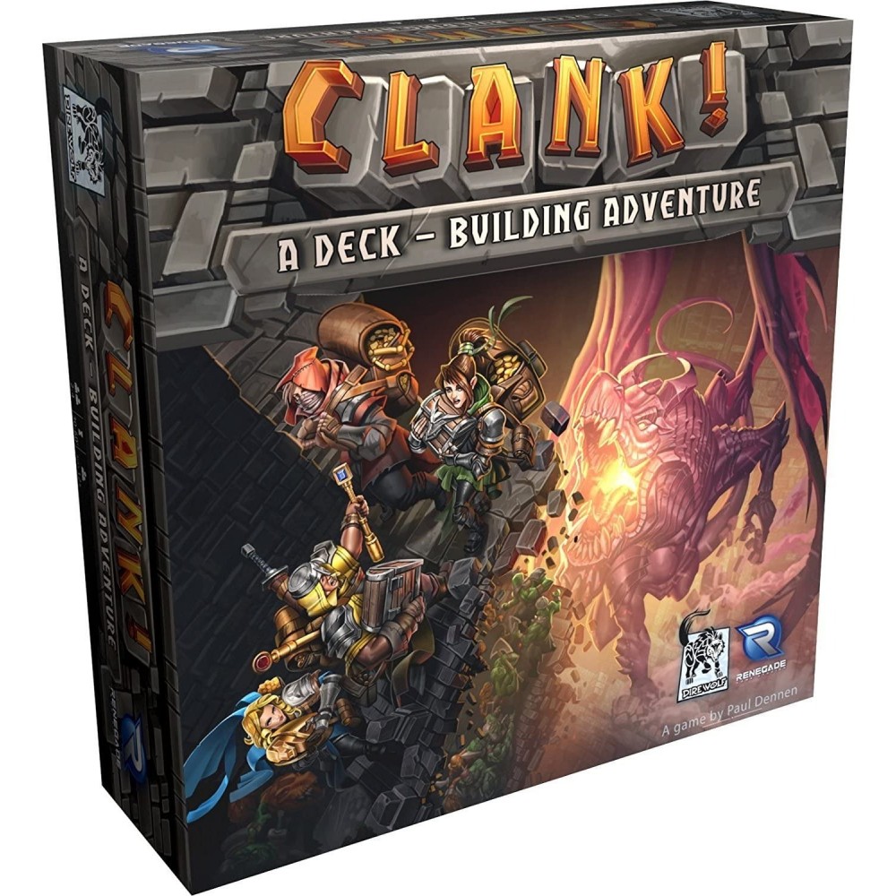 Настільна гра Clank! "A deck-building adventure" (Кланк! Підземна пригода)