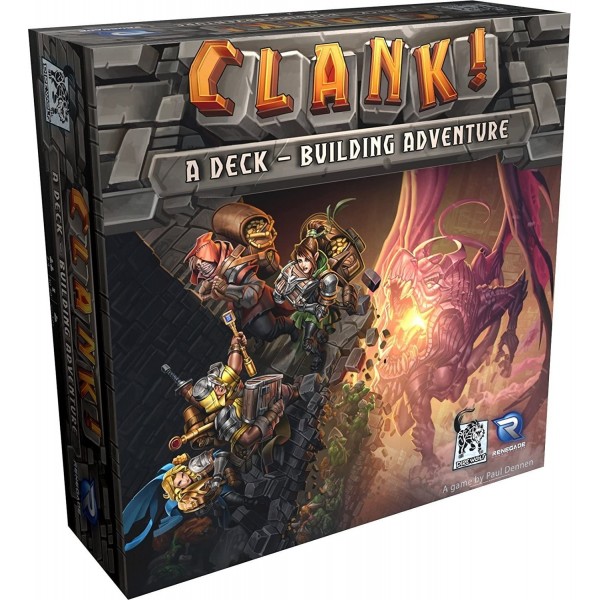 Настільна гра Clank! A deck-building adventure (Кланк! Підземна пригода) EN