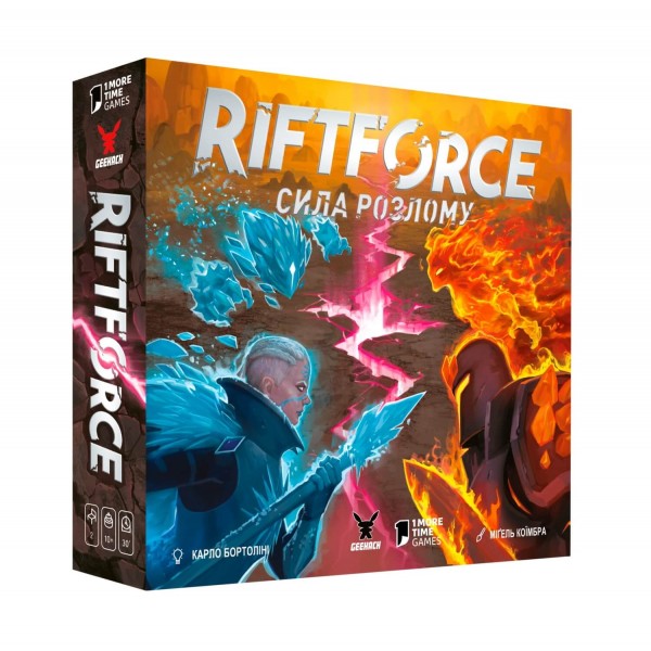 Настільна гра Riftforce: Битва Стихій (Riftforce) (укр)
