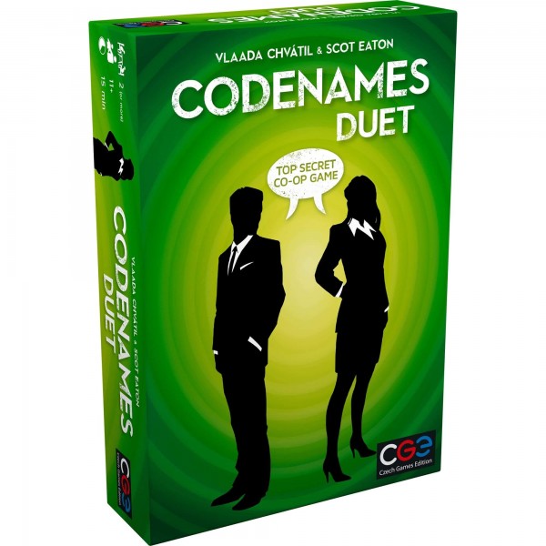 Настільна гра Codenames: Duet (Кодові Імена: Дует) EN