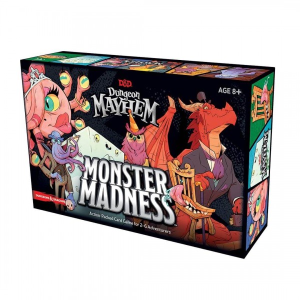 Настільна гра Dungeon Mayhem: Monster Madness Dungeons & Dragons Card Game. EN