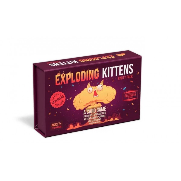 Настільна гра Exploding Kitten Party Pack (Вибухові кошенята для вечірок) EN