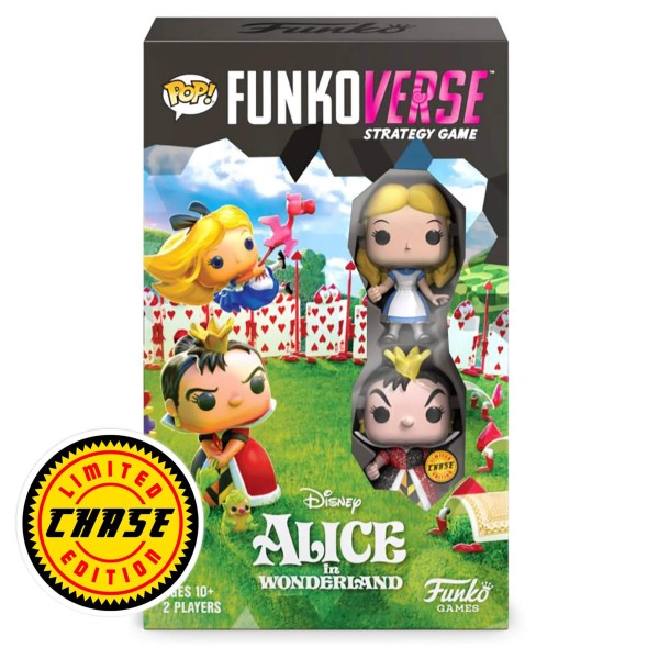 Настільна гра Funkoverse Alice in Wonderland CHASE LIMITED EDITION (Аліса в країні чудес лімітована версія) EN