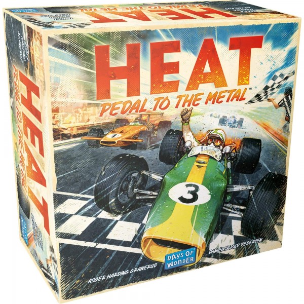 Настільна гра Турбо. Спека на треку (Heat: Pedal to the Metal) EN