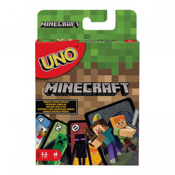 Настільна гра UNO Minecraft (УНО Майнкрафт) EN
