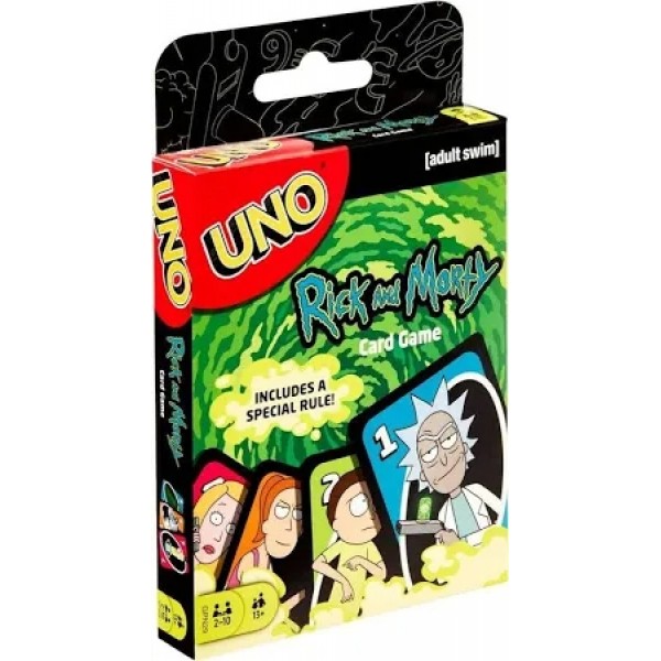 Настільна гра UNO Rick and Morty (Уно: Рік і Морті) EN