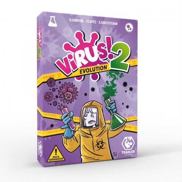 Настільна гра доповнення Virus! 2 Evolution (доповнення Вірус 2) 