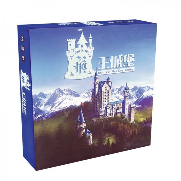 Настільна гра Castles of Mad King Ludwig (Замки шаленого короля Людвіга) CN